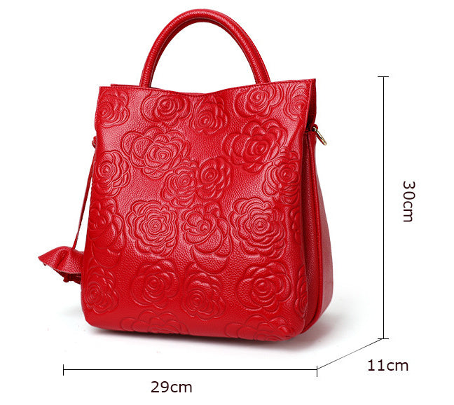 first layer cowhide fashion new women bag