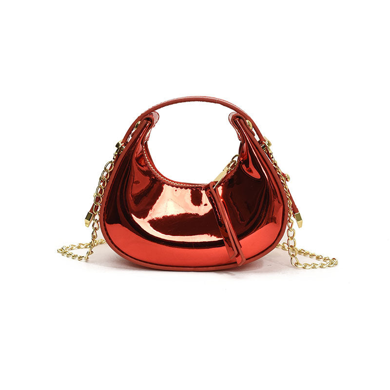 womens fashionable candy colored shoulder bag