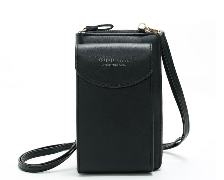 mobile phone bag zipper women diagonal bag