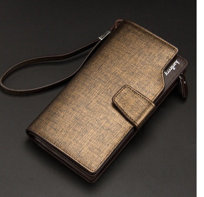 explosion models mens wallet long clutch bag multi function handbag mobile phone bag mens coin purse