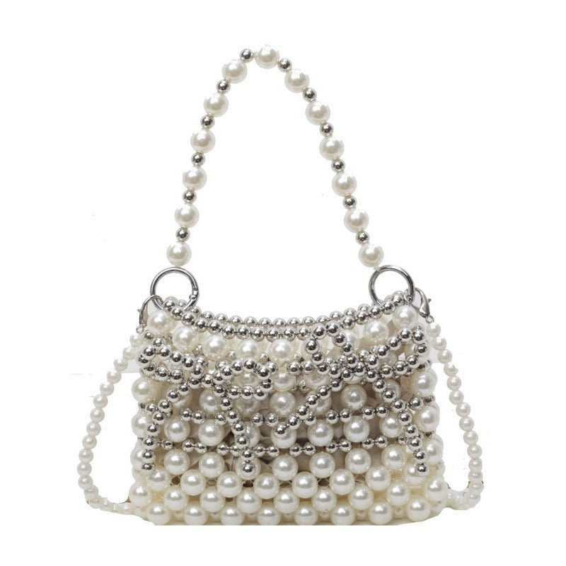 dinner luxury pearl womens bag