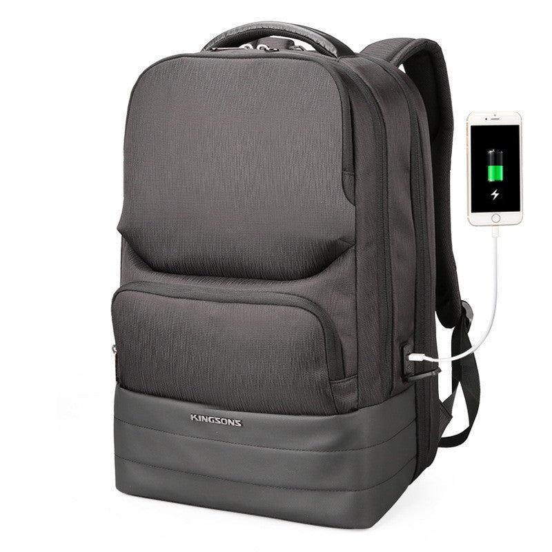 anti theft backpack usb charging interface anti splashing backpack