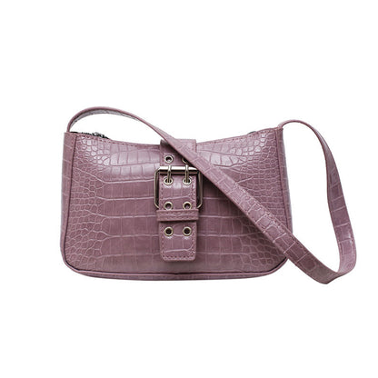 single shoulder bag texture pattern bag