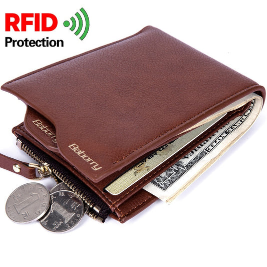 rfid mens new wallet