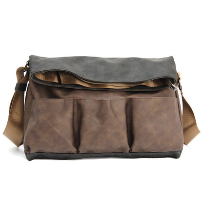 mens shoulder messenger bag outdoor gym bag for traveling