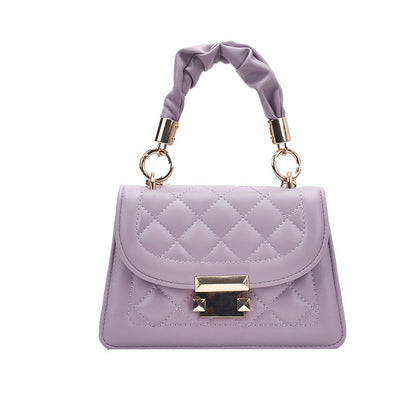 summer new fashion chain messenger net red ladies rhombus small square bag
