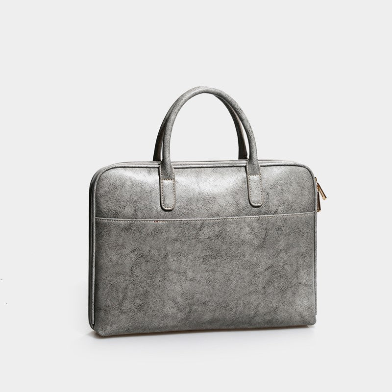 14 leather computer bag fashion cowhide briefcase