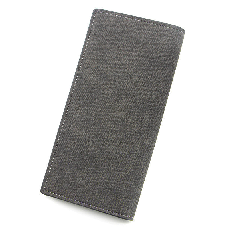 cusomized long type mens wallet