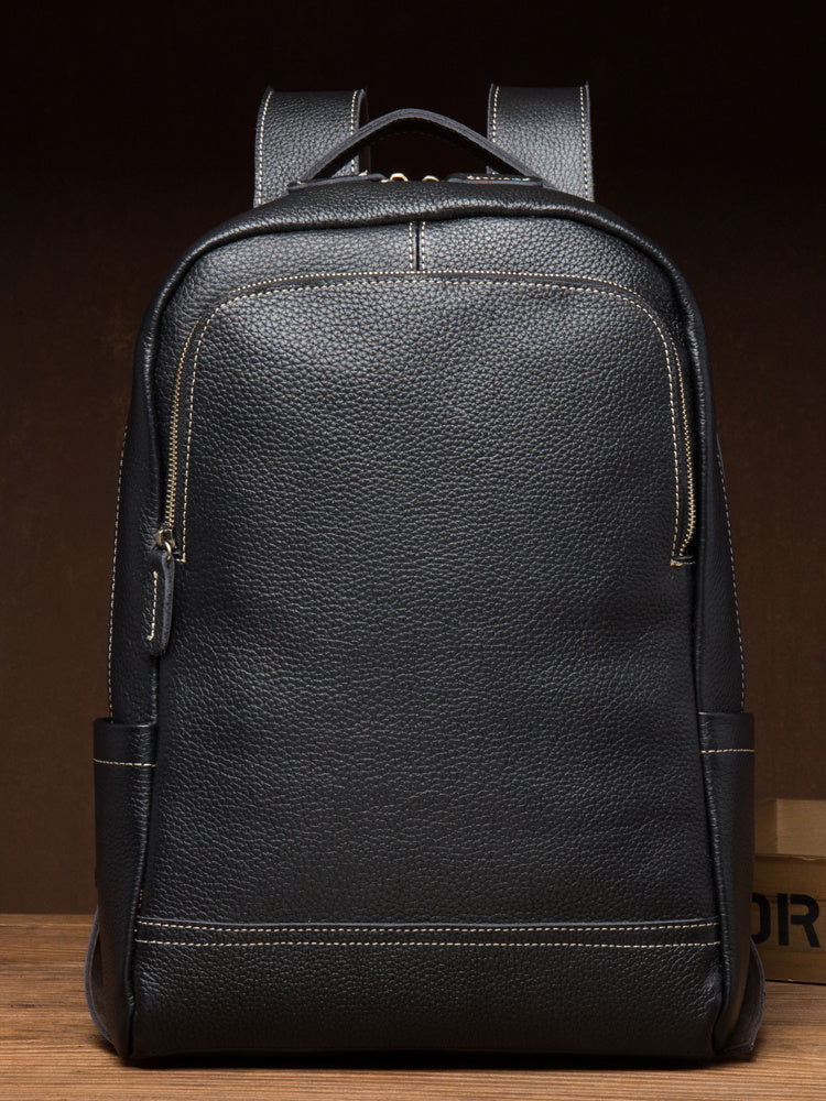 leather mens backpack leather travel backpack