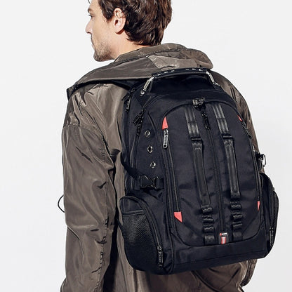 Middle School Student Schoolbag Waterproof Travel Earplugs Hole Charging Large Capacity Backpack