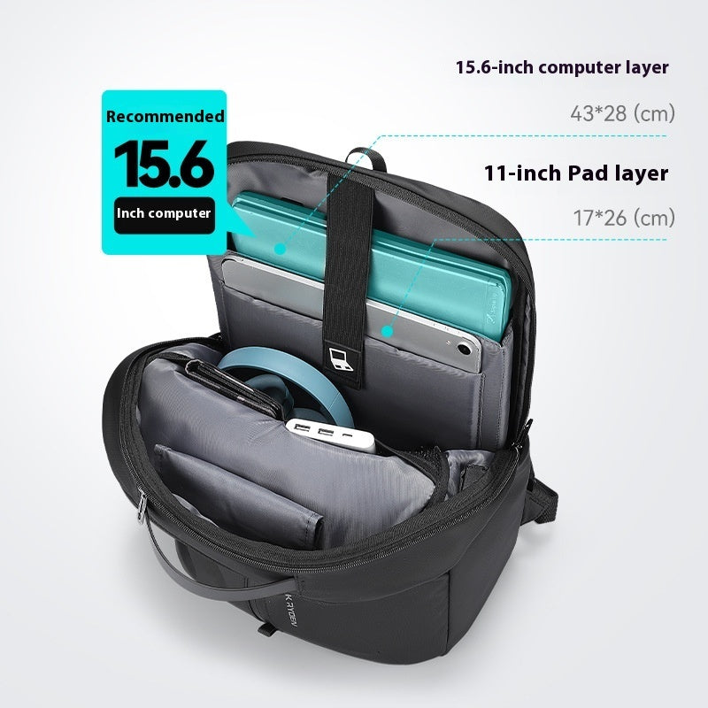 leisure multi functional computer backpack