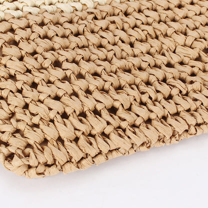 summer new retro women bag hand woven bag