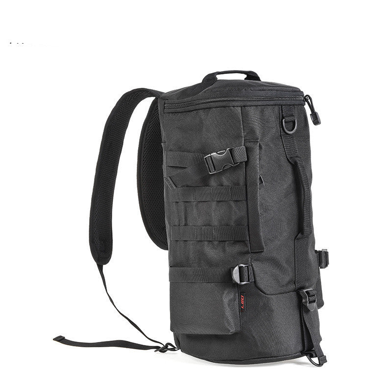 cylindrical fishing gear backpack cylindrical rod satchel