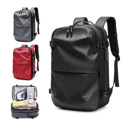 mens minimalist multifunctional large capacity travel backpack