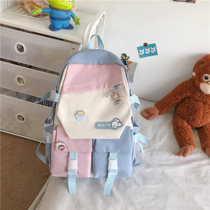 student campus fashion versatile backpack