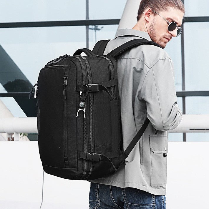 large capacity backpack for business men