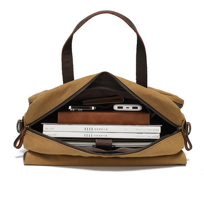 portable briefcase mens one shoulder crossbody outdoor travel