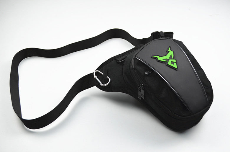 motorcycle riding crossbody shoulder waist leg bag