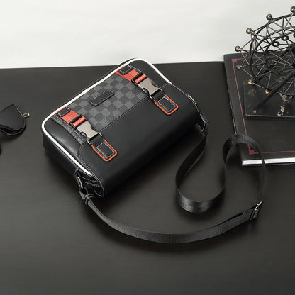 New Men's Casual Horizontal Commuting Business Shoulder Bag