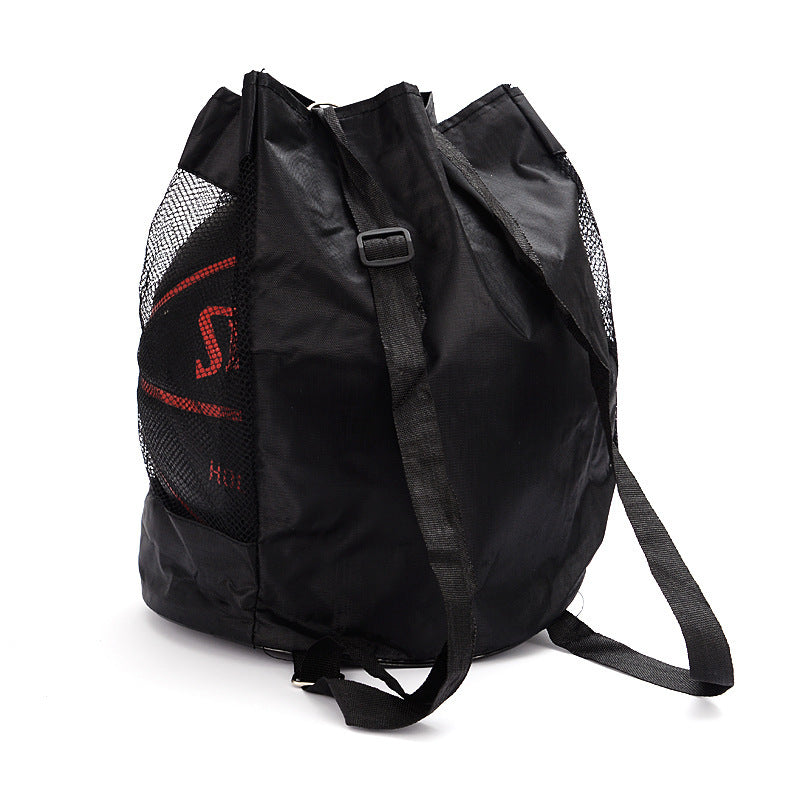 simple and portable oxford cloth basketball backpack