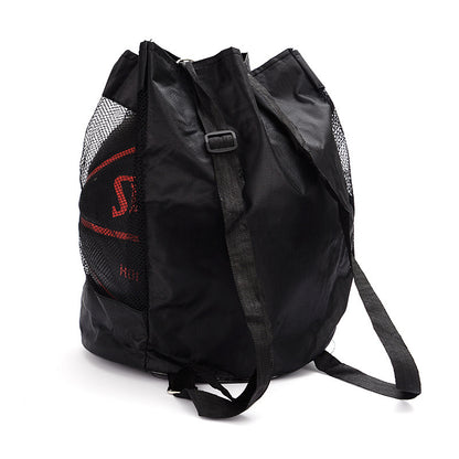 simple and portable oxford cloth basketball backpack