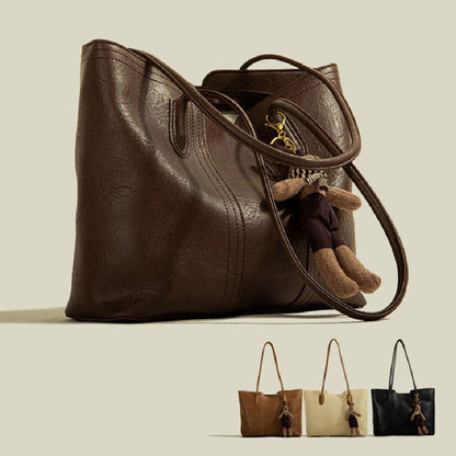 womens retro large capacity shoulder bag
