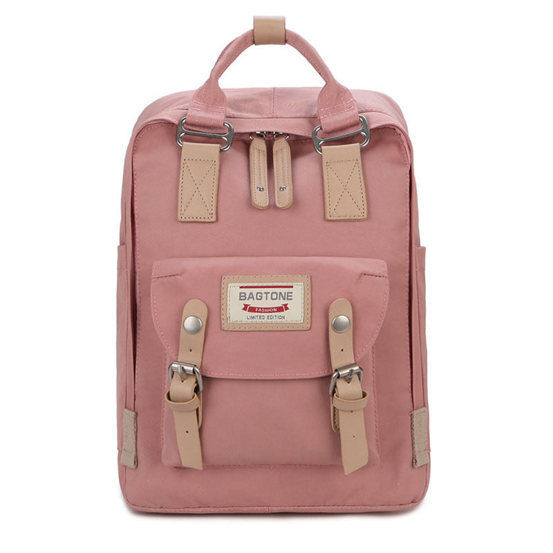 womens korean style canvas schoolbag