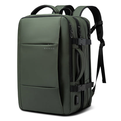 bange male college student computer backpack