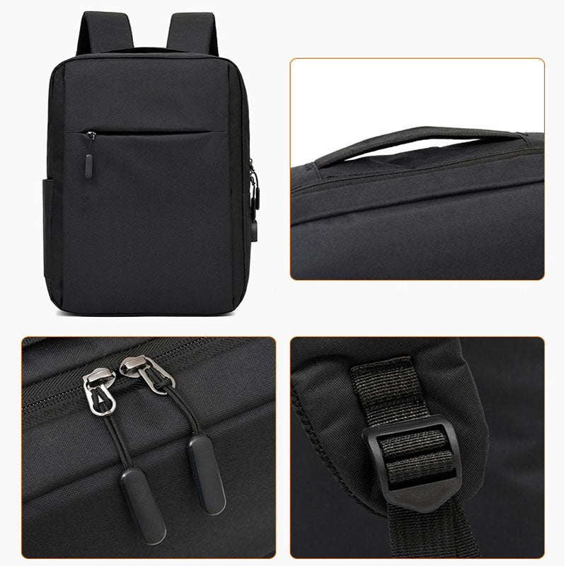 laptop backpack with usb design business bags men