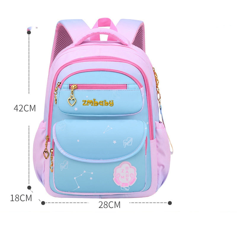 sweet and cute gradient backpack