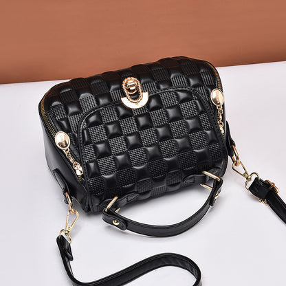 simple casual texture shoulder western style popular messenger bag