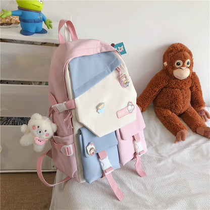 student campus fashion versatile backpack