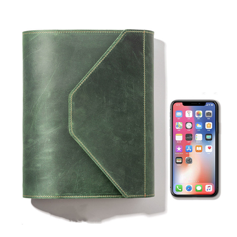 new functional retro cowhide book