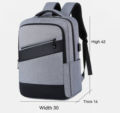 business backpack korean style trendy travel fashion simple