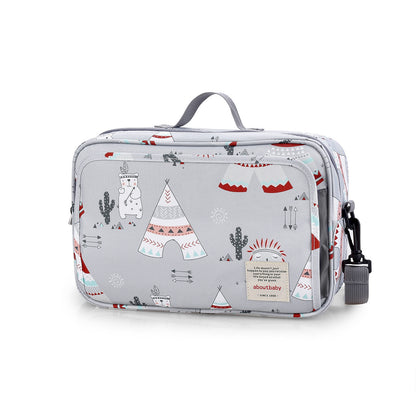 waterproof storage polyester slingbag diaper bag mother and baby mummy bag