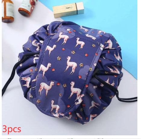 lazy drawstring cosmetic bag buggy bag