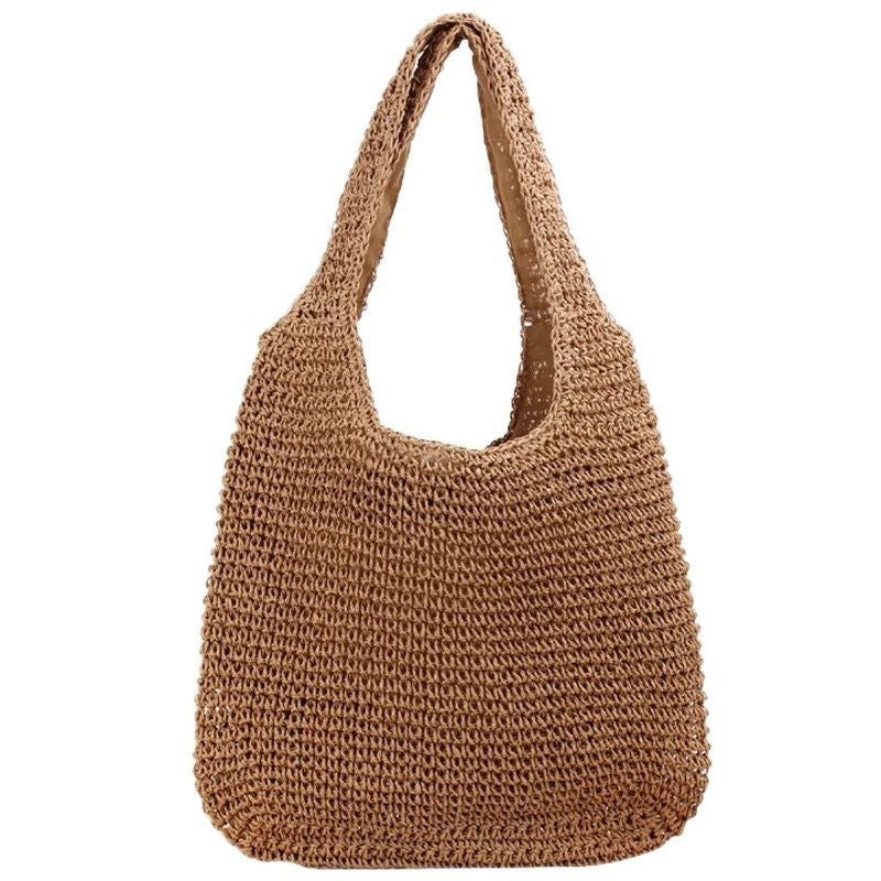 holiday straw bag shoulder bag simple ladies