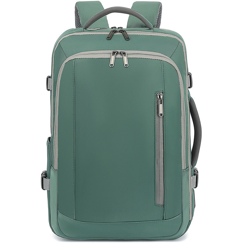 large capacity backpack expansion luggage bag multifunctional