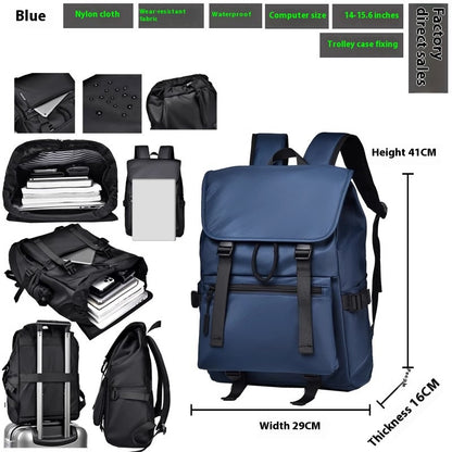 waterproof rucksack backpack large capacity high sense men