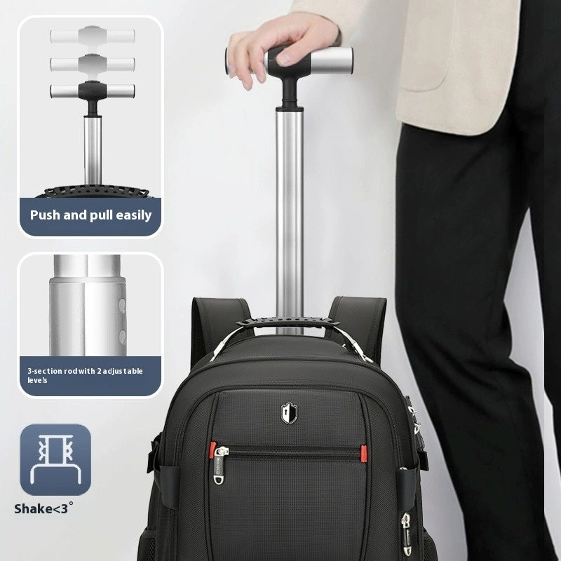 swicky trolley high grade large capacity boarding backpack