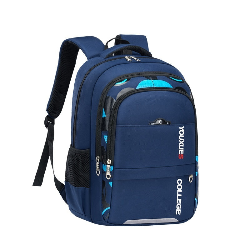 simple waterproof multi compartment large capacity backpack