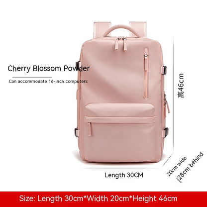 dry wet separation backpack large capacity leisure fashion schoolbag