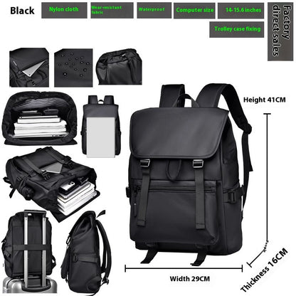 waterproof rucksack backpack large capacity high sense men
