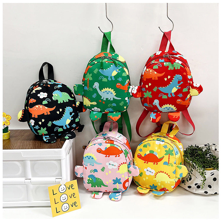 cute fashion cartoon little dinosaur childrens backpack