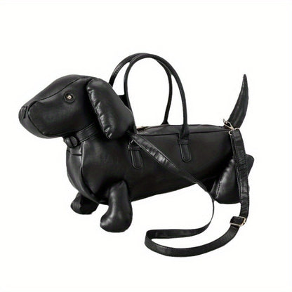 fashion creative cartoon dog shape handbag