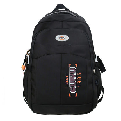 Version High School Student Schoolbag Large Capacity