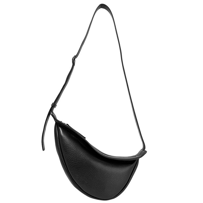 crossbody bag ins chest bag shoulder bag soft leather