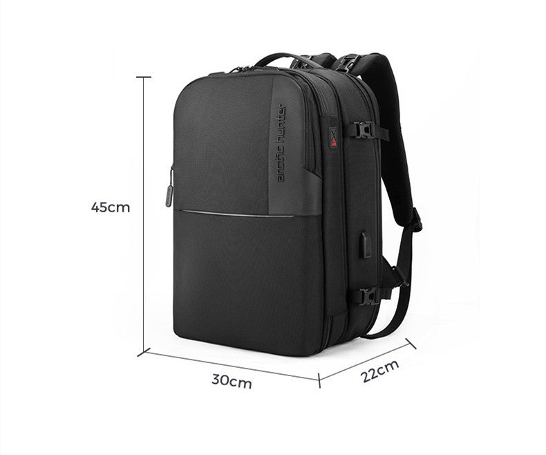 detachable multi functional large capacity backpack waterproofbusiness and leisure dual use