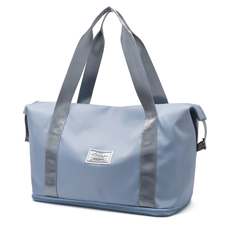 dry and wet separation sports portable shoulder bag