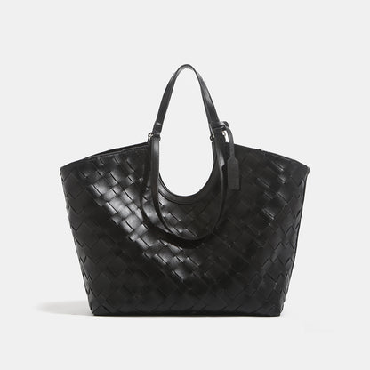 Womens Niche Fashion Commuter Large-Capacity Shoulder Under-Arm Bag